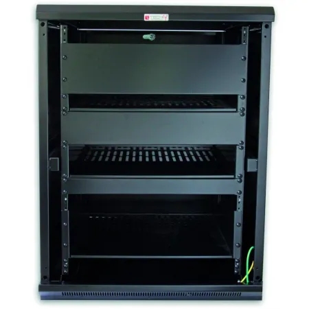 Szafa Rack 19 15u 600x600 Audio/video Stojąca Czarna